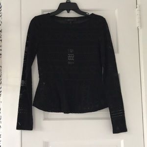 BCBG Black Blouse